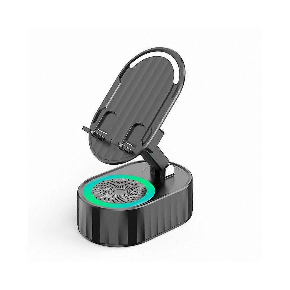 Bluetooth Speaker & Mobile Phone Holder, 5-In-1 Wireless Induction Audio Hy- 8589124157309