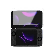 Tempered Glass Screen Protector Set for Ayaneo Pocket Ds, Upper and Lower Screen Films for Dual-Screen Handheld Consol