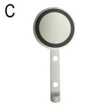 1 Packung magnetische Telefonhalterung mit PC-Metallkonstruktion für die iPhone 12–14-Serie und Android-Stativverwend