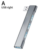 4 In 1 USB 3.0 Hub Adapter, USB C To 3 Port Powered Hub, 5Gbps Data Transfer, Compact Portable Design