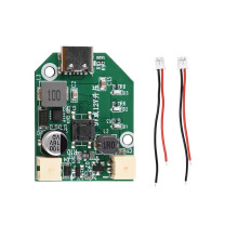 9V 12V 3-Speed Fan Circuit Board Brushless Control Board Motherboard 5V 2A Fast Charging Type-C Interface 9V