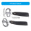 2Pcs SCBA Mask Quick Release Clip with Leather Handle Quick 3