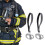 2Pcs SCBA Mask Quick Release Clip with Leather Handle Quick 9