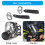 2Pcs SCBA Mask Quick Release Clip with Leather Handle Quick 11