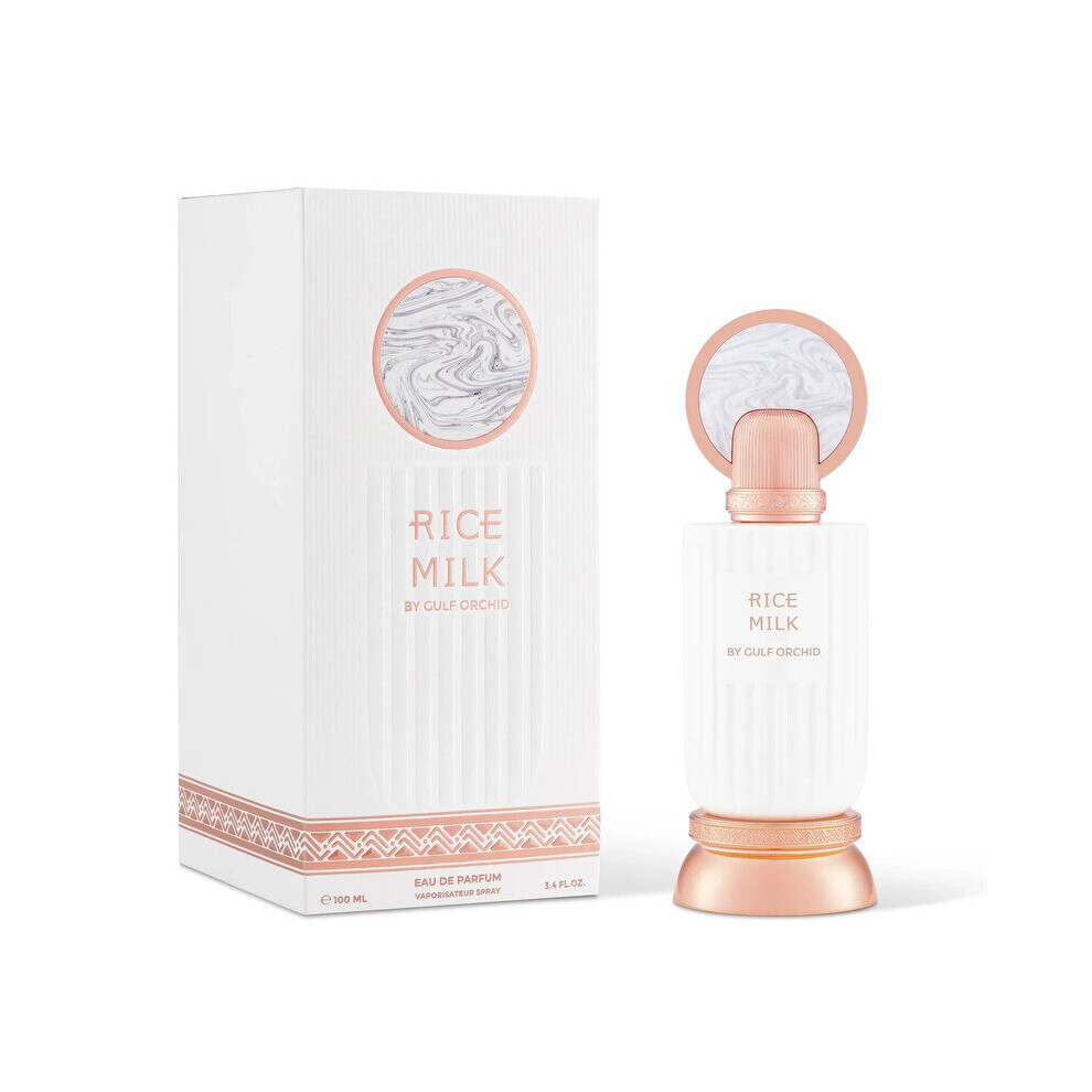 Gulf Orchid Orange/Cream/Amber Rice Milk Eau De Parfum 100Ml Spray - Image 3