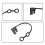 4Pcs Two Pin Plug Replacement Weather Caps for Power Solar 4
