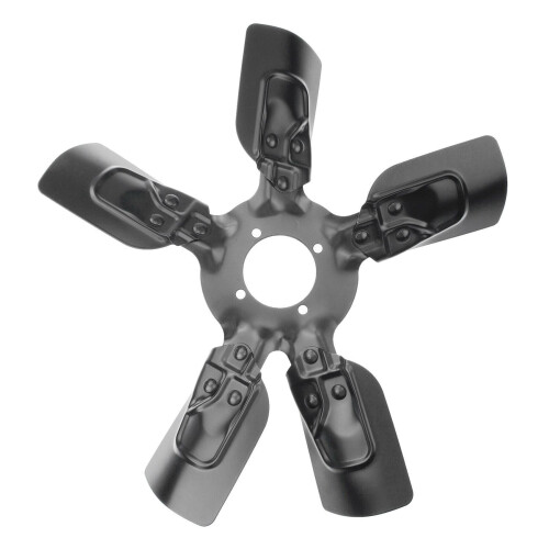Engine Radiator Cooling Fan Blade Black Steel 1 Pc