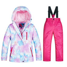 Girls' Ski Jacket and Pants Set Size 7-8 Windproof