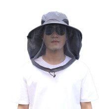 Mesh Bucket Hat Anti-Mosquito Summer Face Mask