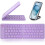Foldable Bluetooth Keyboard with Phone Holder Full-Size 104 1