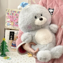 (Backpacking Sea Lion, 38cm) Cute Sea Lion Plush Toy Adorable Backpack Stuffed Animal Pillow Cartoon Doll Soft Cuddly Gift for Girls