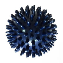 Spike Massage Balls Dark Blue 8cm 2 Pack