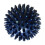 Spike Massage Balls Dark Blue 8cm 2 Pack 1