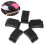 5pcs Guitar Pick Holder Portables Pick Holder Durability Rubber 4