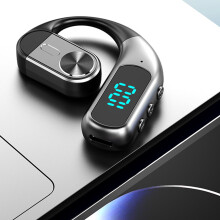 Bone Conduction Headset Single Ear Bluetooth Earhook with