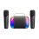 Portable Karaoke Machine with 2 Mics and LED Lights 1
