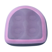 Pink Bathtub Massage Cushion Inflatable with Suction Cups