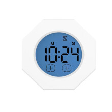Štvorcový časovač produktivity Pomodoro Timer na štúdium, prácu a riadenie času na stole