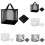 Collapsible Laundry Hamper 13 Inch Mesh Foldable Basket 1