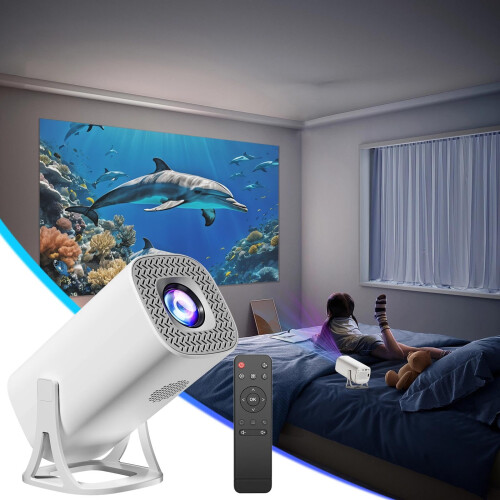 Home Theater Projector 4K HD 3D Portable