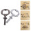20PCS Metal Beer Opener, Flat Opener Inserts Kit, Threaded Beer Opener for DIY Projects 3