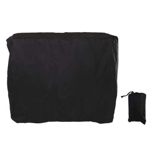 Ping Pong Table Cover Black Zippered Waterproof Dustproof