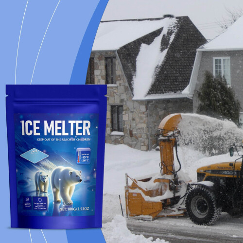 Ice Melt Safer for Concrete 100g Bag