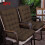 Polyester Chair Cushions with Straps and Full Back Support 1