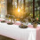 Disposable Plastic Tablecloths Satin Table Runner Set Dot Tablecloth Satin Table Runner for Party,D 3