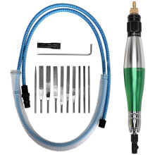 1/8'' Ultrasonic Micro Pneumatic Air Pencil Die Grinder Reciprocating Grinding File for Polishing and Deburring
