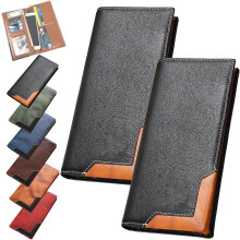 Cowhide Vintage Bifold Wallet with RFID Blocking