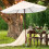 Outdoor Gathering Set (4-Piece) – Parasol Spike, Shell Wind Chime, Folding Table & Propagator 5