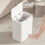 10L Intelligent Induction Trash Can Kitchen Storage  Bucket for Bathroom Kitchen Trash Can Grey 6