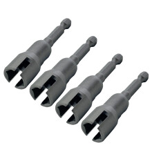 Butterfly-Steckschlüssel, 1/4-Zoll-Sechskantschaft,-4er-Pack
