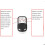 Universal Gate Remote Control, Fixed Code, 433.92 MHz, Pack of 3, Durable Compact Design 5