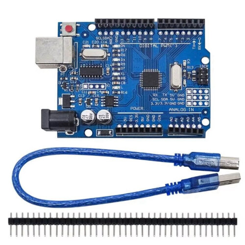 UN0 R3 Board ATmega328P Development Board with Pin Header and Cable Compatible with  IDE Projects 2