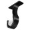 Versatile Aluminum Alloy Rod Bracket Suitable for Curtain-Black 1