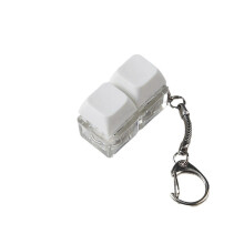 Switches Tester Switches Sampler for Mechanical Keyboard 2-Key 3-Key 4-Key switches Testing Tool Keychain Transparent Multicolor