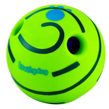 Non-Toxic Dog Ball, Interactive Pet Toy With Funny Sounds, Durable Hard PVC Clutch Pocket Design For Small To Large Dogs, Enhance Bond