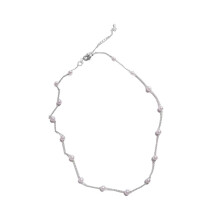 Stylish Pearls Necklace Elegant Neck Chain Small Pearls Necklace Women Fashion Accessories Suitable for Fashion Ladies