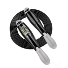 Companion profesional de fitness: Coardă de sărit rapidă cu mâner antiderapant, perfectă pentru exerciții în interio