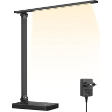 Stolová lampa, 750 lúmenov, adaptér, 5 farebných režimov, 5 stmievateľných úrovní jasu, antireflexná úprava, dotykové ovládanie