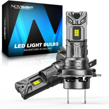 H7 LED žiarovka do auta - 100W 24000LM 6500K H7 LED žiarovky do svetlometov do auta Mini veľkosť 1:1 s ventilátorom