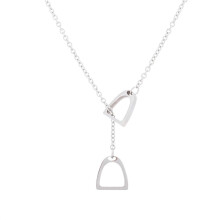Elegáns ló alakú kengyel nyaklánc Modern ló alakú kengyel nyaklánc Elegáns western nyaklánc dísz divatos nőknek