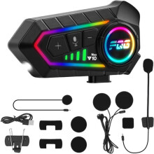 Intercom Motorsykkel Bluetooth-sett, Hjelmkommunikasjonssystemer, Håndfrisett Mellom