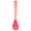 Temperature Sensing Spoons Forks Soft Baby Feeding Spoon GumFriendly Training Fork(Spoon ) 1