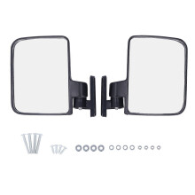 Adjustable Golf Cart Side Mirrors, Convex Lens for Enhanced Visibility, Impact-Resistant Materials & Easy Installation for a Safe Drivi