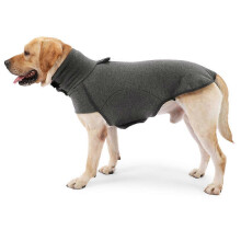 Pull en peluche à col montant pour animaux de compagnie, confortable et chaud