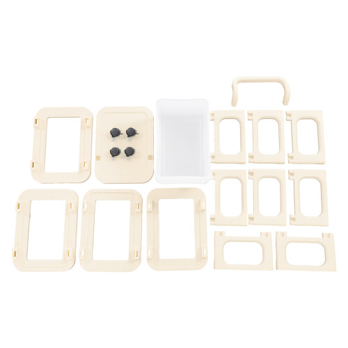 4-tier Storage Cart Rolling Organizer Cart with Drawers 1