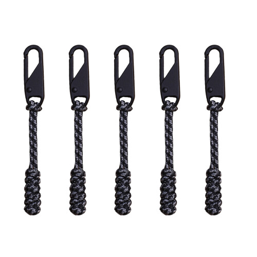 5pack Paracord Zippers Pulls Portables Zippers Pulls-Type K1
